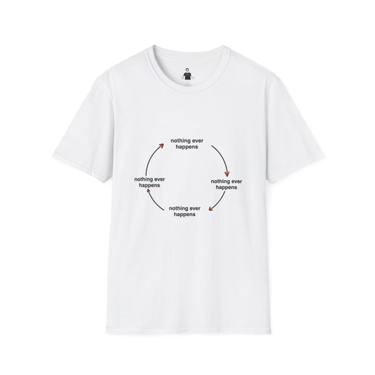 "Nothing Ever Happens" Graphic tee